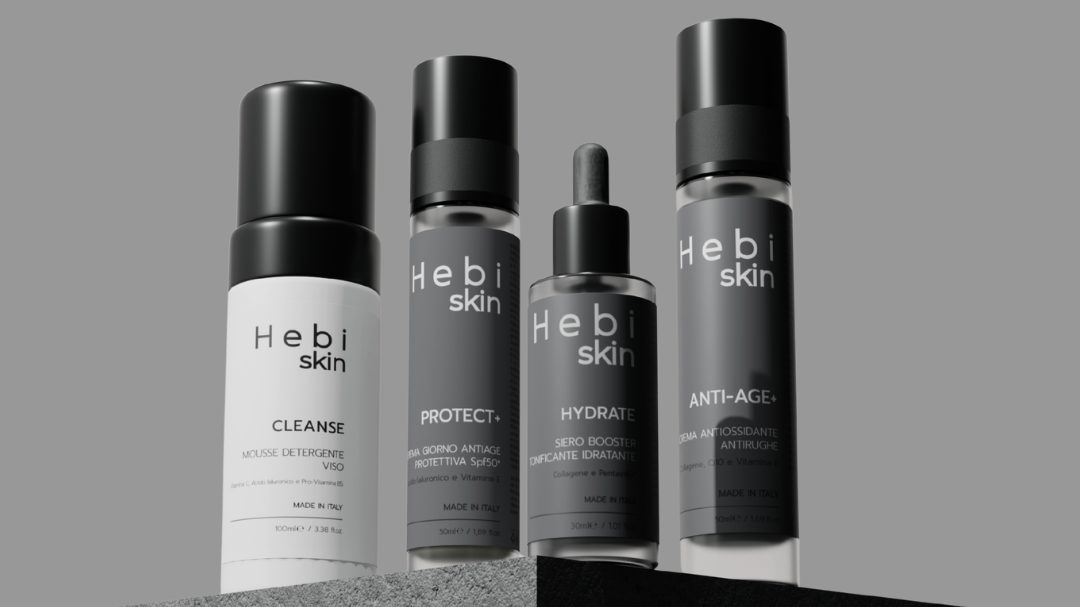 La linea HBSKN: CLEANSE, PROTECT+, HYDRATE, ANTI-AGE+